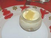 Cliquez pour agrandir : Mousse de citron au mascarpone sur fond d'ananas Mousse de citron au mascarpone sur fond d'ananas