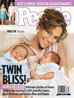 Jennifer Lopez en couverture de People