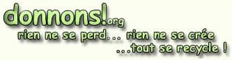 Je donne, tu donnes, nous donnons.org Je donne, tu donnes, nous donnons.org