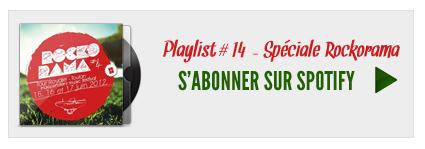 S'abonner à la playlist 14 sur Spotify