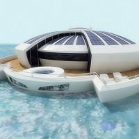 The solar floating resort