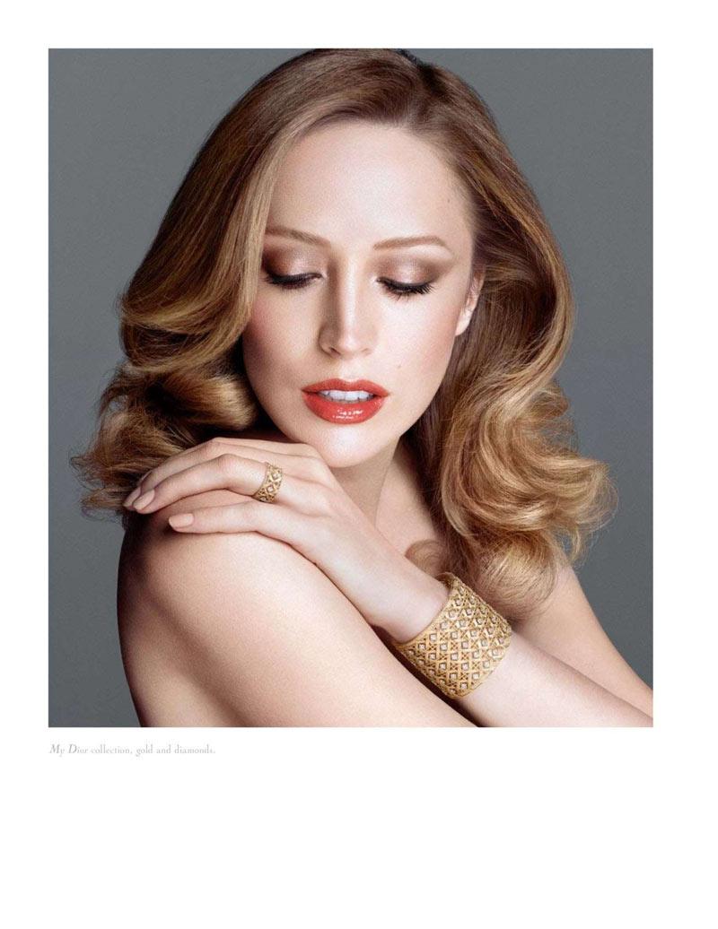 raquel zimmermann4 Raquel Zimmermann for My Dior Jewelry 2012 Campaign by Steven Meisel