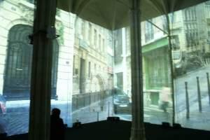 Sacristie/Videodrone Des losanges dans le miroir, et des chakras.
