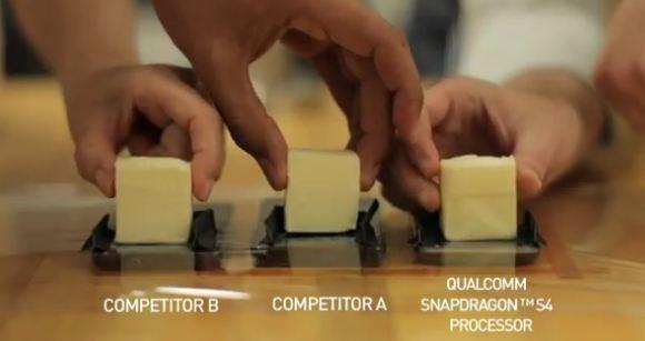 qualcomm-butter qualcomm butter Les processeurs S4 de Qualcomm font moins fondre le beurre