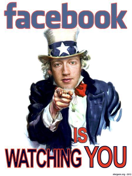 Facebook : watching you... Watching-You