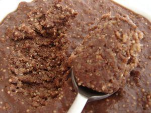 crème de céréales cacao noix amarante DSC06604