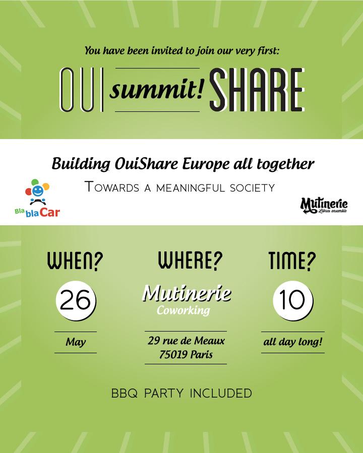 Invitation ouishare summit