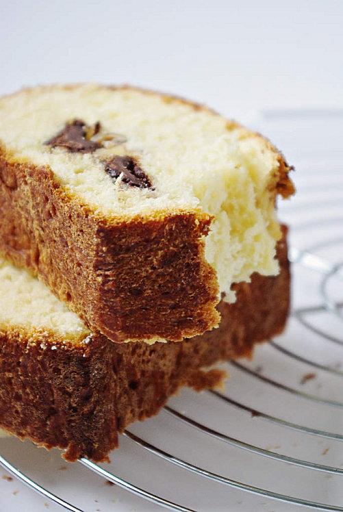 Pain au chocolat et aux noix Pain aux noix et chocolat 4
