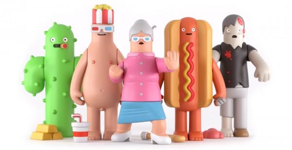YumYumLondon_All_Toys YumYumLondon All Toys 600x308 Happy Food : un court métrage et des figurines sur la malbouffe