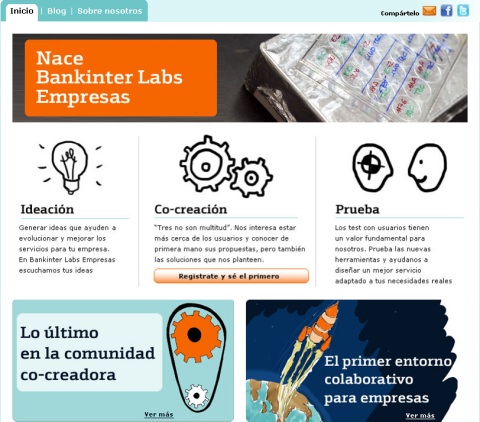 Bankinter Labs Empresas Ecran Bankinter Labs Empresas