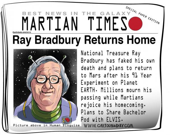 Ray Bradbury : envol vers la planète rouge