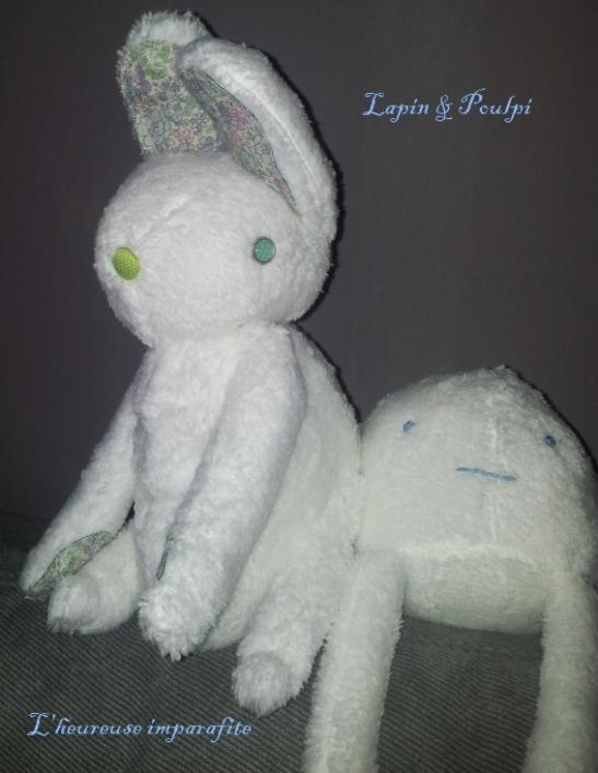 poulpi & lapin 0 Une peluche toute douce : joli lapin