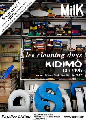 cleaning_days_kidimo_8-9-10_juin_2012 { Agenda } Cleaning Days chez Kidimo