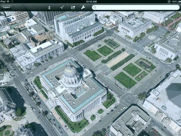 Le nouveau Google Maps sera 3D et Offline