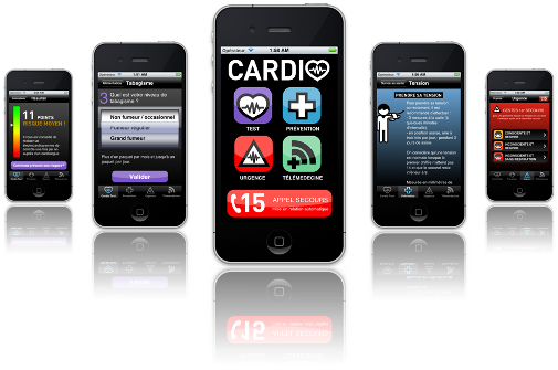 Cardio-Test Cardio Test, application iPhone pour la prévention des risques cardio-vasculaires