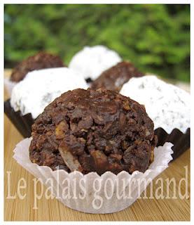 Truffes croustillantes chocolat, Corn Flakes et noix de coco Truffes croustillantes chocolat, Corn Flakes et noix de coco
