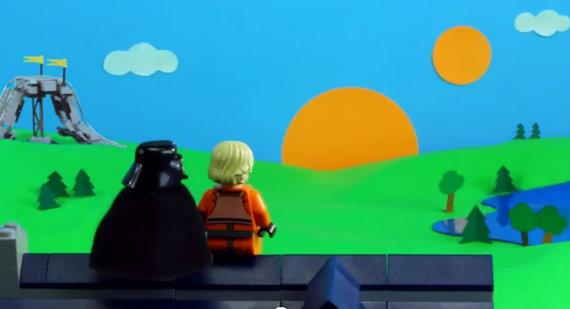 LEGO star wars LEGO : une mise en scène Star Wars pour la fête des pères