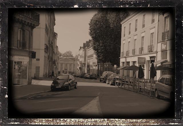 Nantes d' hier et de maintenant: la rue du Roi Albert