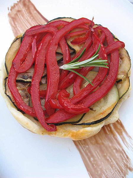 TATIN DE LEGUMES DU SOLEIL AU ROMARIN 070612 tatin de légumes du soleil 009