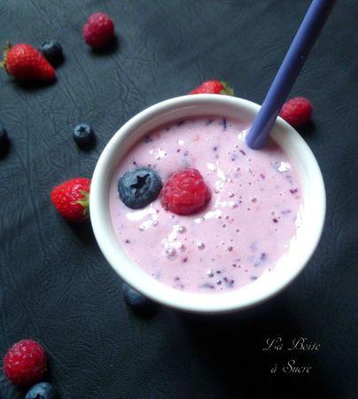 Smoothies récup' Smoothie myrtilles yaourt 2