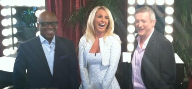 Vidéo : Interview de Britney dans les coulisses de X Factor par la FOX