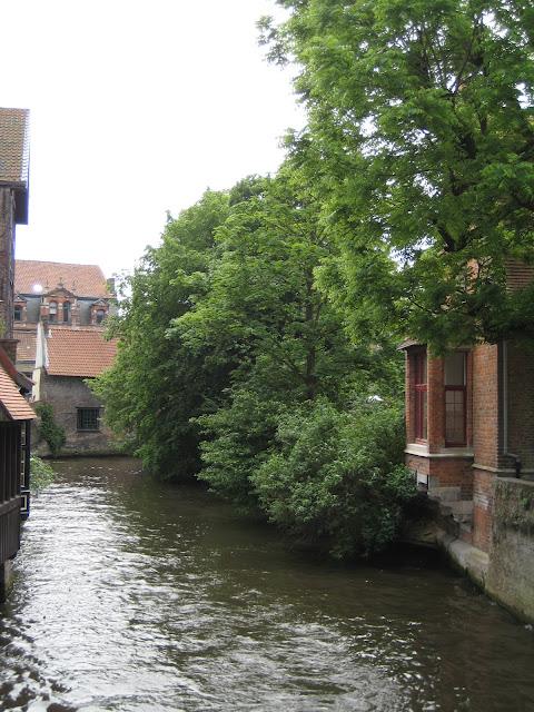 D'autres canaux, un peu plus vers le Nord, autre petit paradis : Bruges