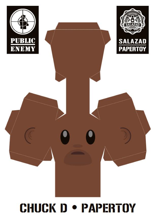 Papertoys ‘Public Enemy’ de Salazad