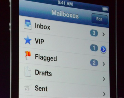 ios6 application Mail Apple annonce iOS 6: voici les nouveautés les plus intéressantes 