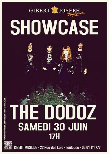 Showcase du groupe toulousain The Dodoz au Gibert Musique