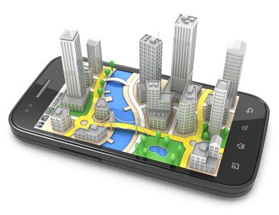smartphone -navigation-gps-3d smartphone navigation gps 3d iOS 6 : Apple utilisera les données cartographiques de TomTom