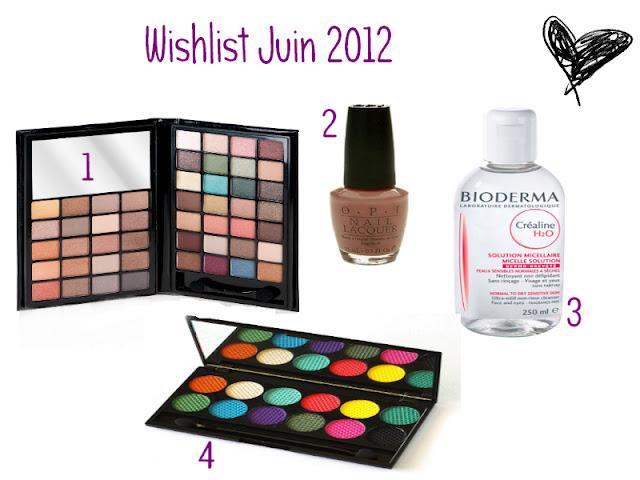 Wishlist Juin 2012