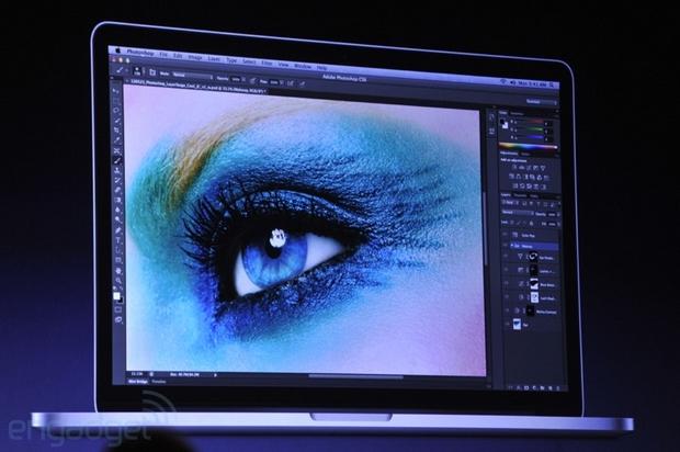 Apple dévoile un MacBook Pro Rétina : 2800×1800 pixels dans 15,4 pouces
