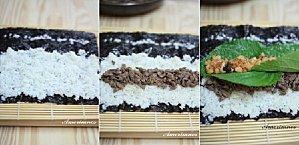 Des recettes d’en-cas populaires en Corée 김밥5