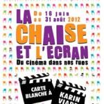 La Chaise et l’Ecran – Du cinéma en plein air du 16 juin au 31 août