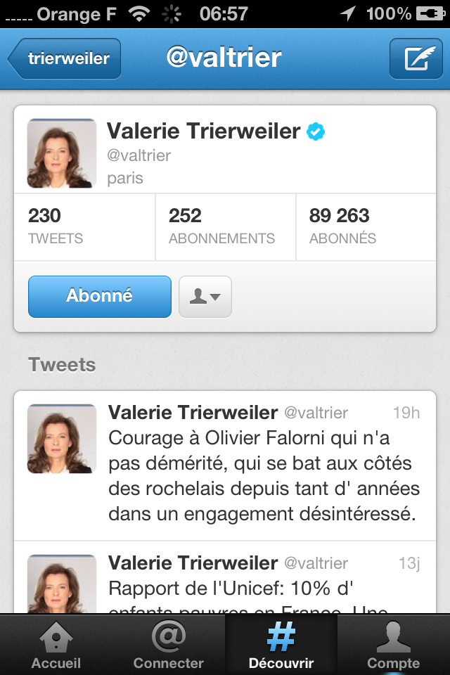 Le tweet de trop de Valérie Trierweiler