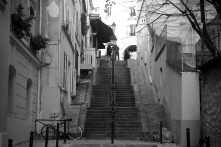 Escaliers des rues de Paris : Rue André Antoine