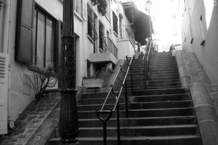Escaliers des rues de Paris : Rue André Antoine