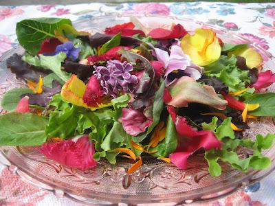 Salade de floralie estivale