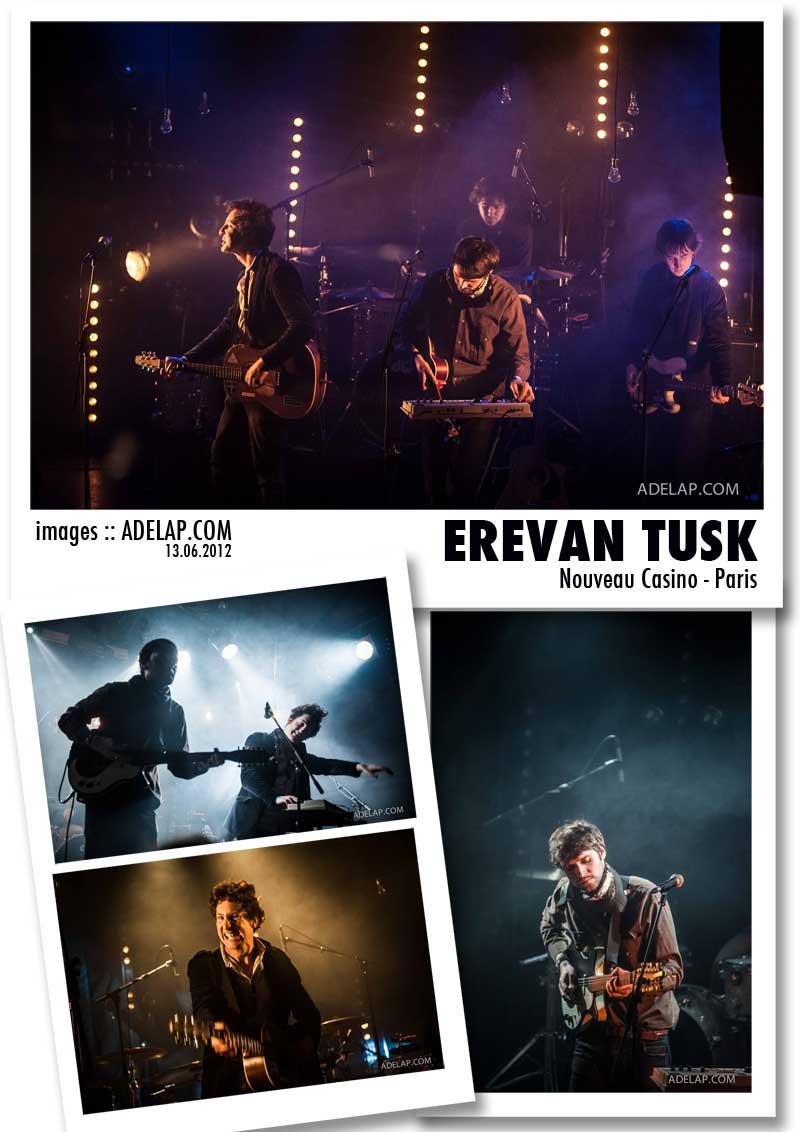 Musique :: Erevan Tusk au Nouveau Casino Musique :: Erevan Tusk au Nouveau Casino
