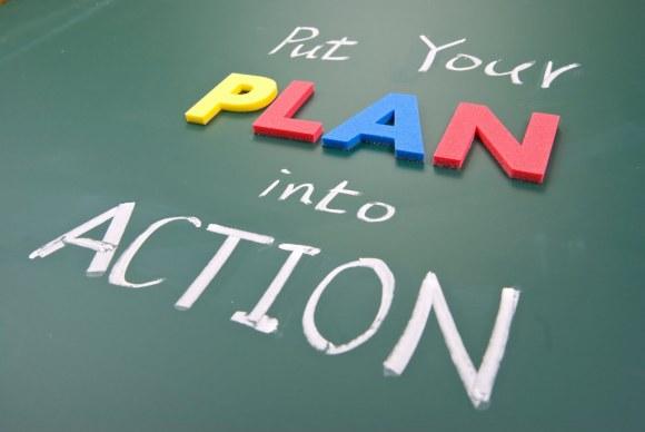 Put your plan into action action reaction Put your plan into action action reaction