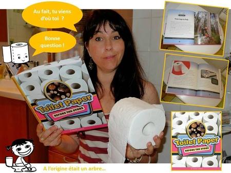 J'ai testé... La vie secrète des cuvettes (tome 2) : des livres sur le papier toilette (papier Q ou PQ pour les intimes) blog papier toilette PQ fabrication origine pq papier Q