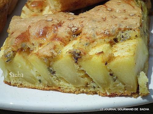 Gâteau aux pommes et gingembre Gâteau aux pommes et gingembre