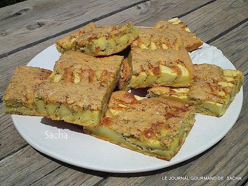 Gâteau aux pommes et gingembre Gâteau aux pommes et gingembre