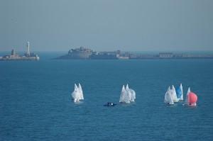 A linda Portland Harbour, em Dorset, será palco de emocionantes competições de Vela Olímpica Olympics Portland Harbour 300x199 Como curtir as Olimpíadas Londres 2012 de graça