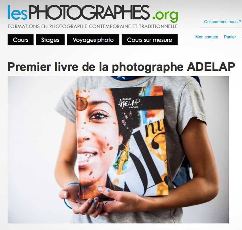 Revue de presse :: Le livre Adelap dedans/dehors sur lesphotographes.org