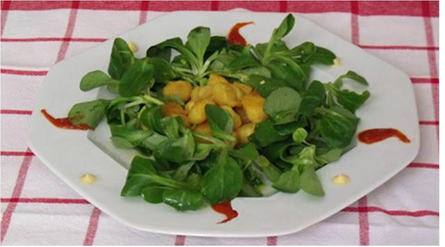 La semaine Salade Estivale : Salade de pétoncles