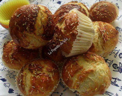 Petites brioches au yaourt Petites brioches au yaourt