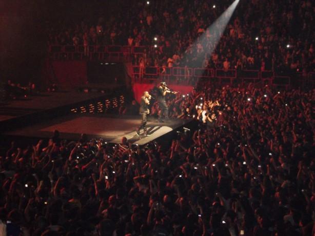 Mon Sac de Fille au Watch The Throne Tour avec Jay-Z et Kanye West