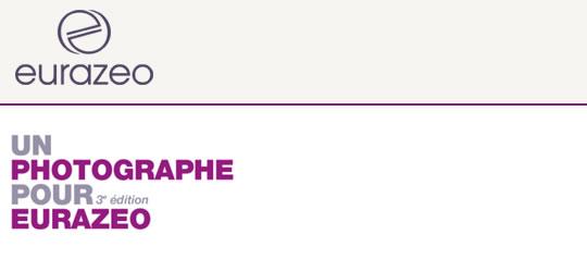 Grand Prix : Un photographe pour Eurazeo Grand Prix : Un photographe pour Eurazeo