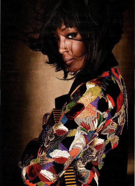 Naomi Campbell dans W magazine (juillet 2012)